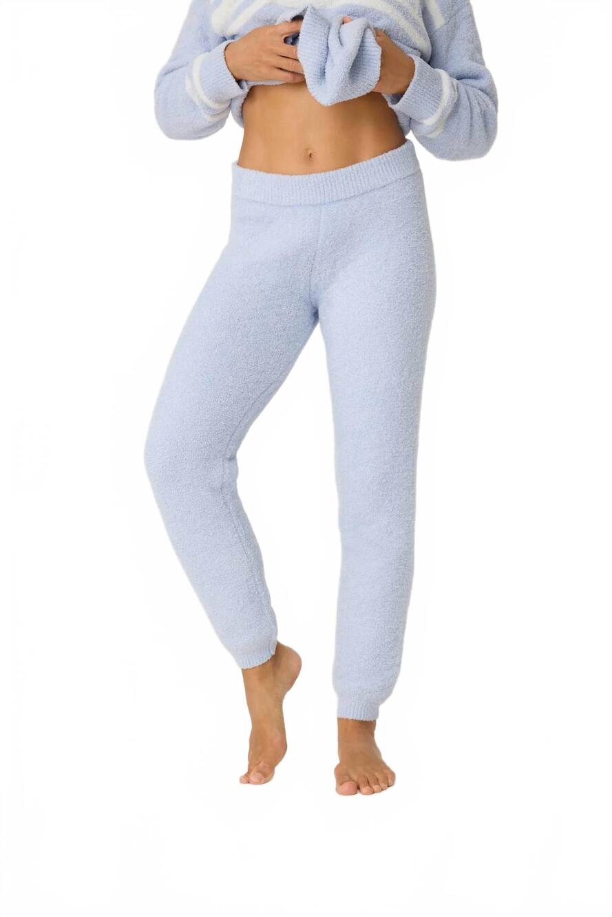 NEW PJ SALVAGE women's apres all day pant in blue whisper